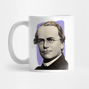 German microbiologist Gregor Mendel illustration Mug